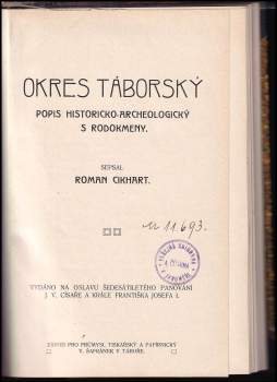 Roman Cikhart: Okres Táborský