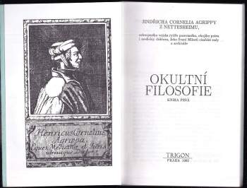 Heinrich Cornelius Agrippa von Nettesheim: Okultní filosofie