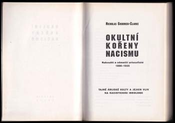 Nicholas Goodrick-Clarke: Okultní kořeny nacismu