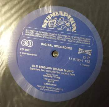 Prague Brass Soloists: Old English Brass Music (2xLP)