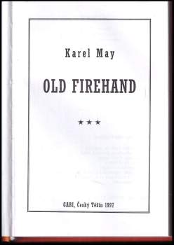 Karl May: Old Firehand