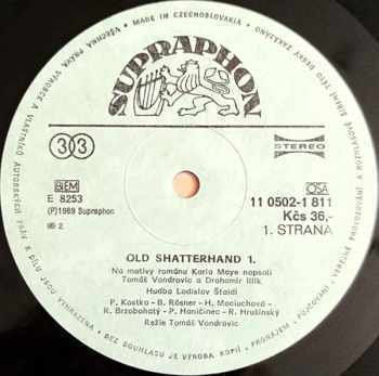 Karl May: Old Shatterhand 1 + 2 + 3 (3xLP)