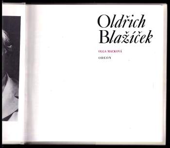 Olga Macková: Oldřich Blažíček