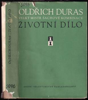 Oldřich Duras velký mistr šachové kombinace