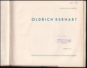 Luboš Hlaváček: Oldřich Kerhart