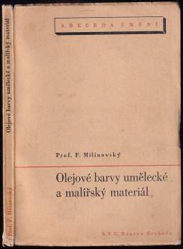 Olejové barvy umělecké a malířský materiál