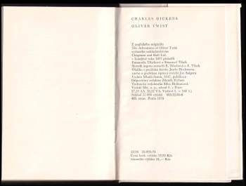 Charles Dickens: Oliver Twist