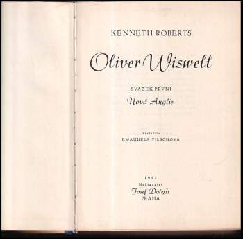 Kenneth Lewis Roberts: Oliver Wiswell