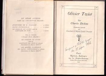 Charles Dickens: Olivier Twist