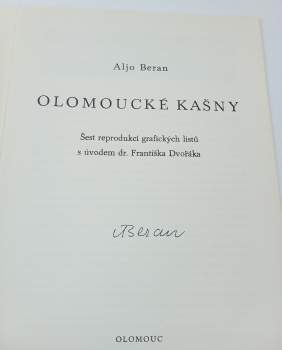 Aljo Beran: Olomoucké kašny