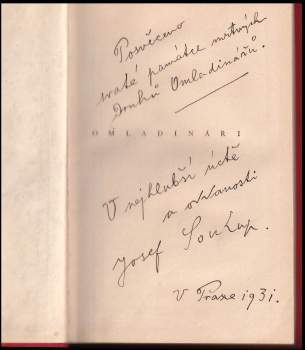 Josef Soukup: Omladináři
