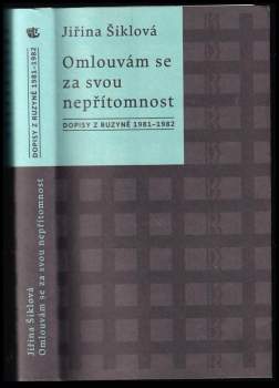 Omlouvám se za svou nepřítomnost