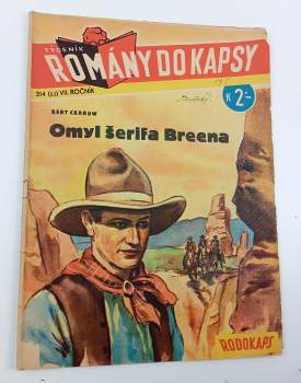 Omyl šerifa Breena - Rodokaps 314 (53), VII. ročník