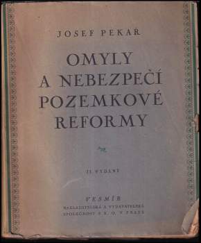 Omyly a nebezpečí pozemkové reformy