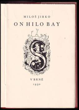 Miloš Jirko: On Hilo Bay