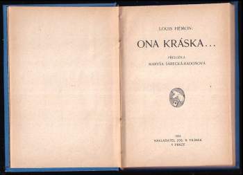 Louis Hémon: Ona kráska