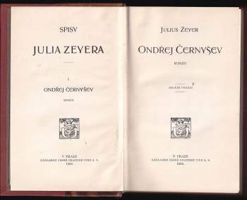 Julius Zeyer: Ondřej Černyšev