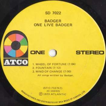 Badger: One Live Badger
