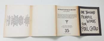 Lawrence Ferlinghetti: One Thousand Fearful Words for Fidel Castro.