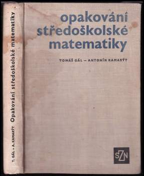 Opakování středoškolské matematiky