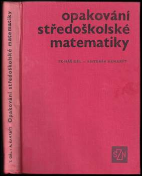 Opakování středoškolské matematiky