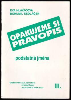 Opakujeme si pravopis