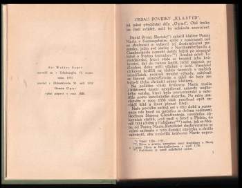 Walter Scott: Opat