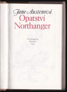 Jane Austen: Opatství Northanger