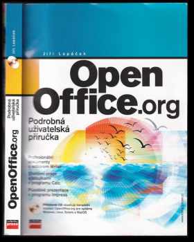Jiří Lapáček: OpenOffice.org : podrobná uživatelská příručka včetně CD