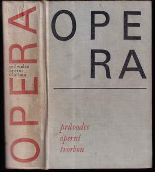 Anna Hostomská: Opera