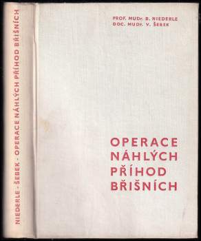 Operace náhlých příhod břišních