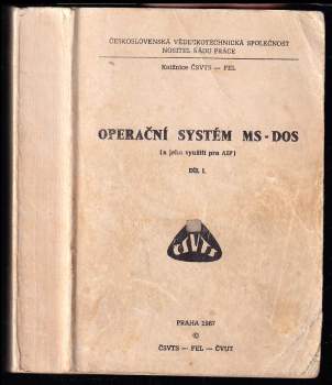 Operační systém MS-DOS (:a jeho využití pro AIP:)