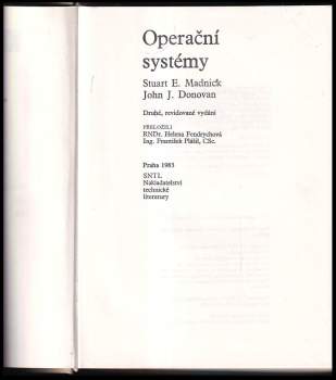 John J Donovan: Operační systémy