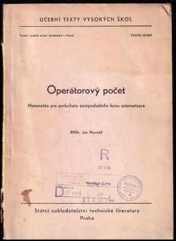 Operátorový počet