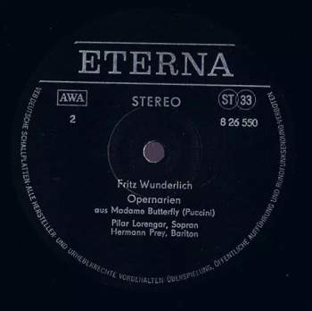 Fritz Wunderlich: Opernarien