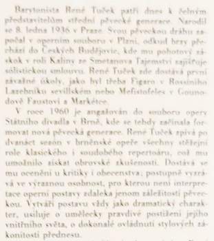 René Tuček: Operní Recitál