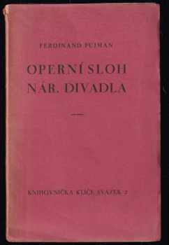 Operní sloh Národního divadla