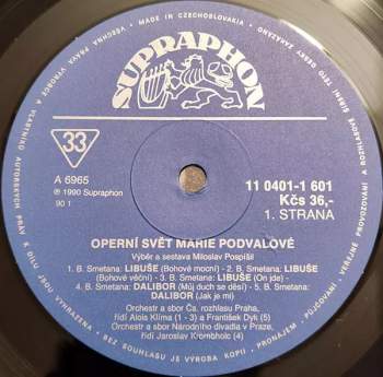 Marie Podvalová: Operní Svět Marie Podvalové