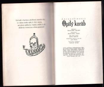 Arthur Rimbaud: Opilý koráb
