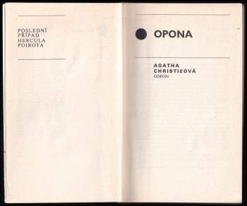 Agatha Christie: Opona
