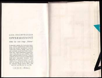 Lion Feuchtwanger: Oppermannové