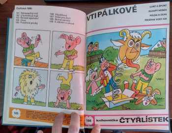 Ljuba Štíplová: Výlet pro čtyři - Čtyřlístek 167