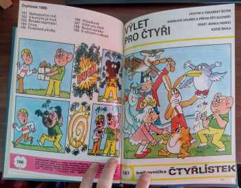 Ljuba Štíplová: Výlet pro čtyři - Čtyřlístek 167
