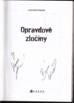 Lucie Bechynková: Opravdové zločiny