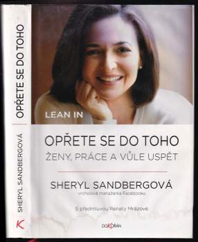 Sheryl Sandberg: Opřete se do toho