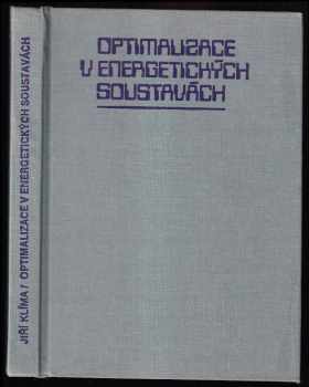 Jiří Klíma: Optimalizace v energetických soustavách