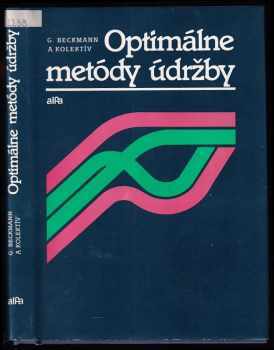 Gottfried Beckmann: Optimálne metódy údržby