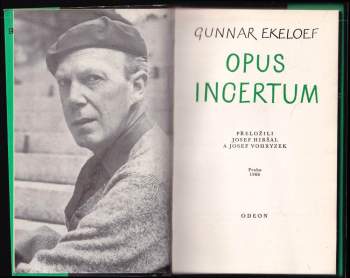 Gunnar Ekelöf: Opus incertum