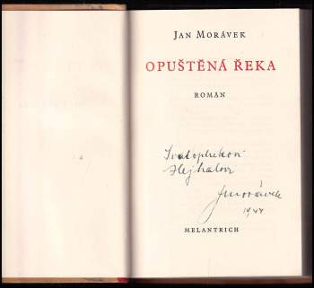 Jan Morávek: Opuštěná řeka