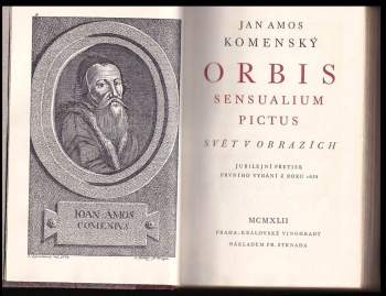 Jan Amos Komenský: Orbis sensualium pictus